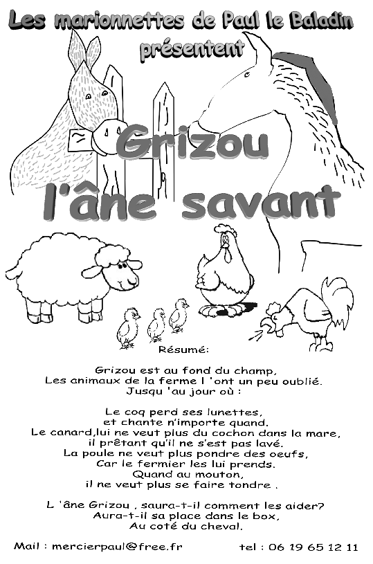Grizou l'âne savant